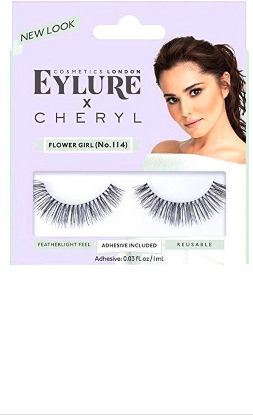 Eylure Wimper 107 - Zwart - Nepwimpers - Inclusief lijm