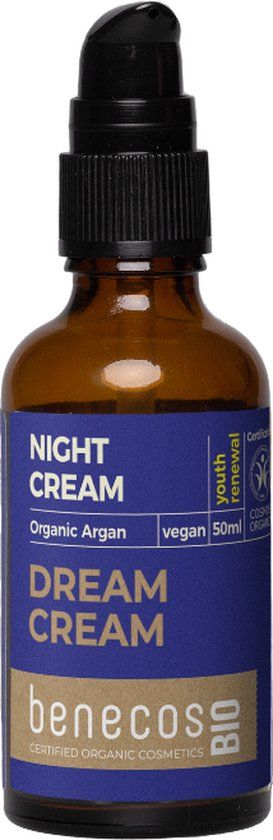 Benecos BIO Night Cream Organic Argan Nachtcrème 50 ml