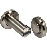 Häfele Butée de porte magnétique, force de maintien de 4 kg, couleur acier inoxydable