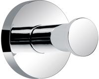 Handdoekhaak Rond Chroom