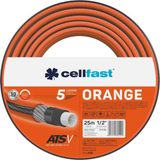 Cellfast ATSV ™ tuinslang 5-laags, 1/2", 25m, Oranje