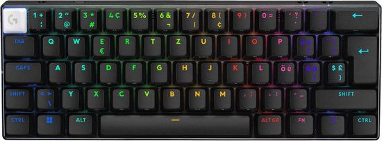 Logitech G PRO X 60 Gaming Toetsenbord - QWERTZ - Zwitsers - Zwart
