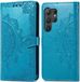 iMoshion Mandala Book Case for Samsung Galaxy S24 Ultra - Turquoise - with Card Holder
