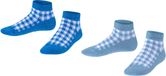 Esprit Sneakersokken Pixel Checks 2-Pack