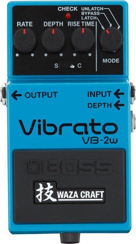 Boss Audio Systems VB-2W Vibrato Electric Guitar FX Pedal