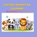 Cuccioli giganti da colorare: Per bambini da 3 a 6 anni