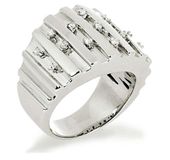 Orphelia ZR-3565/60 - Ring - Zilver 925 - Wit Zirkonia
