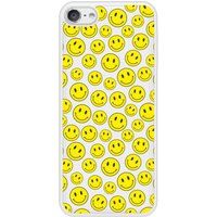 Apple Bedrukt siliconen hoesje compatibel met iPod Touch 5, Apple iPod Touch 6 Smiley
