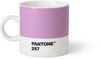 Copenhagen Design Pantone Tasse à expresso - Bone China - 120 ml - Violet clair 257 C