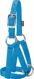 Weaver Lederen Halster voor Geiten, Hurricane Blue, Small/3/4 inch