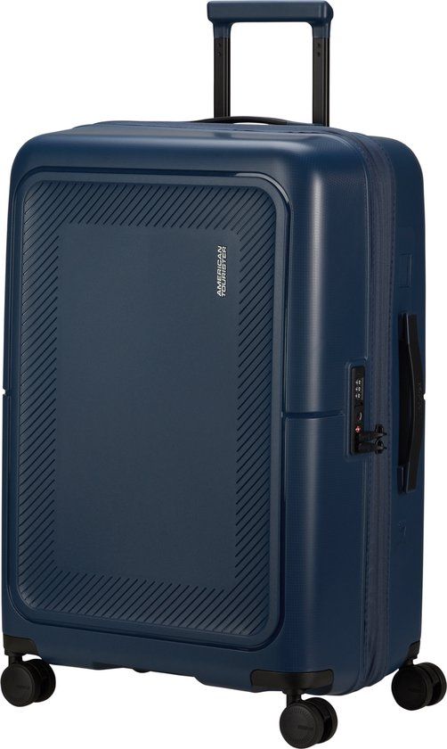 American Tourister DashPop Spinner 67cm (4 wheels) - Expandable - 3.3 kg - Midnight Blue - 84 l
