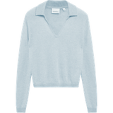comma Strickpullover lichtblauw