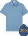 Lacoste Poloshirt Paris Piqué Blauw - Maat M - Heren