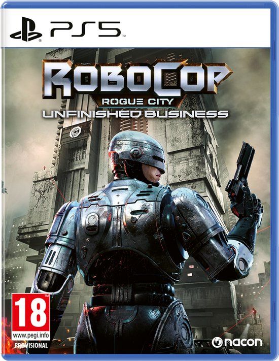 RoboCop: Rogue City - Unfinished Business - PS5 - Standard Edition - Blu-ray