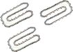 perfektGarten 3 x zaagketting, 30 cm / 1,3 mm / 3/8" / 45 TG, voor accuslingerzaag, hoogtoerig, multitool