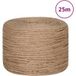 Corde en jute de 25 m de long et 8 mm d'épaisseur