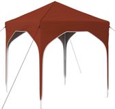 vidaXL Pop-up Feesttent 194 x 194 x 245 cm Terracotta