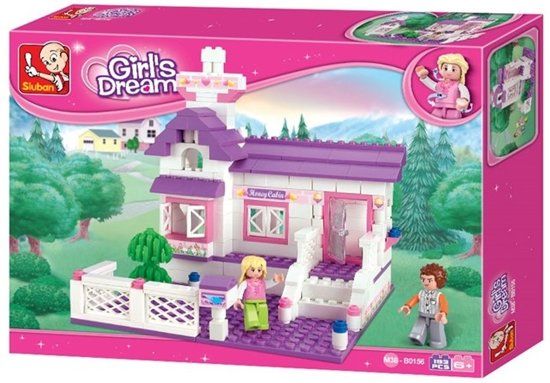 Sluban B0156 GIRLS ROMANTISCH HUIS - 6938242939564