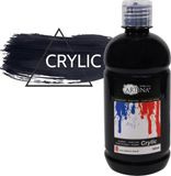 Artina Acrylverf 500 ml Hobbyverf zwart