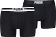 Puma Boxershorts Everyday Placed Logo - 2 pack - Black / Black - Maat M