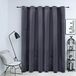 vidaXL Gordijn verduisterend met ringen 290x245 cm fluweel antraciet