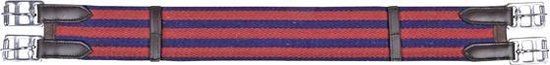 HKM Stoffen singel -Shetty- blauw/rood