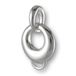 Melina Damesbedel basishanger glanzend 925 sterling zilver 1800502