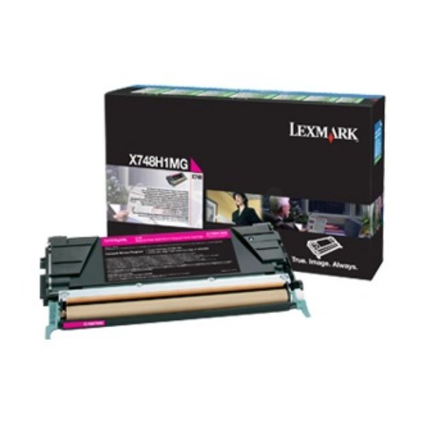 Lexmark X748H3MG Toner Cartridge - Magenta - 10000 Pages