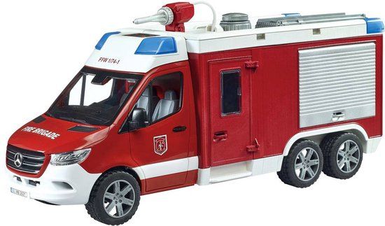 Bruder Mercedes Benz Sprinter Brandweer Commandowagen - Modelvoertuig 02680 - Incl. Licht en Geluid