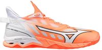 Mizuno Wave Mirage Indoor Schoenen Unisex Volleybal Flamingo Coral/White Maat 44.5