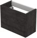 INK Fontein Onderkast Greeploos Hout Décor Universeel Links/rechts Draaiend - 360x180x270 mm - Houtskool Eiken