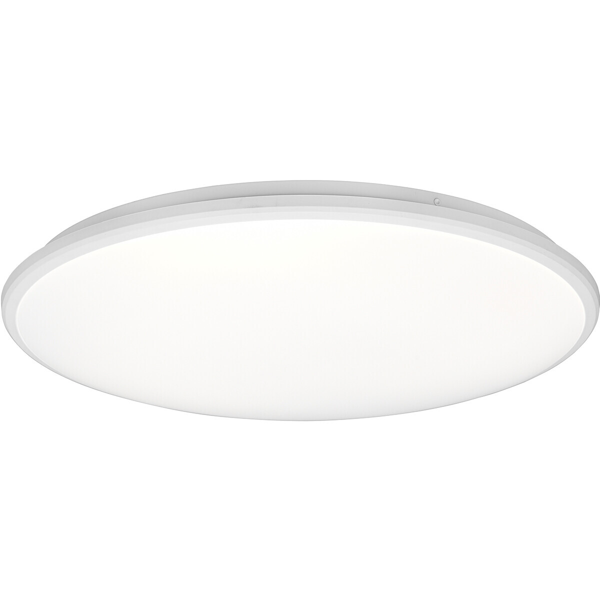 BES LED LED Plafondlamp - Plafondverlichting - Trion Lombis - 34W - Natuurlijk Wit 4000K - Dimbaar - Rond - Mat Wit - Kunststof