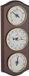 Merkloos / Sans marque Wan GmbH Analoog Weerstation met Barometer, Thermometer en Hygrometer in Houten Behuizing
