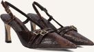 Notre-V 67212 Hakken Dames - Bruin - Maat 41