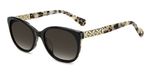 Kate Spade KS GENEVA 2/G/S Black Havana Zonnebrillen Vrouwen