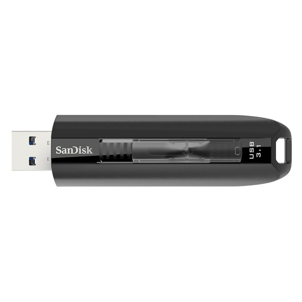 SanDisk Extreme Go USB Flash Drive - 64GB - USB 3.2 Gen 1 - Black
