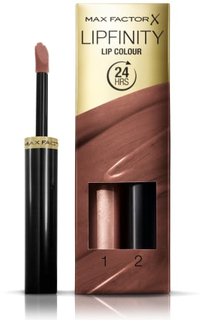 Max Factor Lipfinity Lip Colour 200 Caffeinated Mat - Brown Lipstick