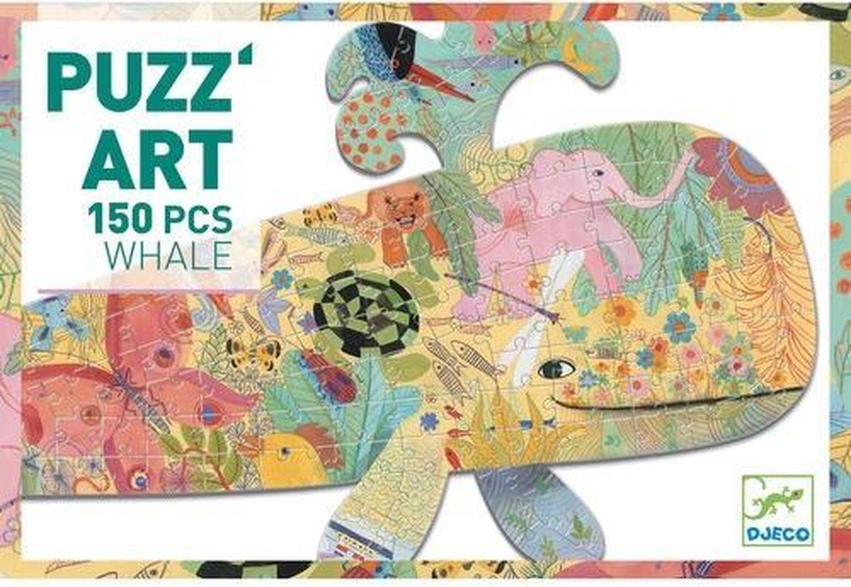 Djeco Puzzel - Walvis - 150 stukjes