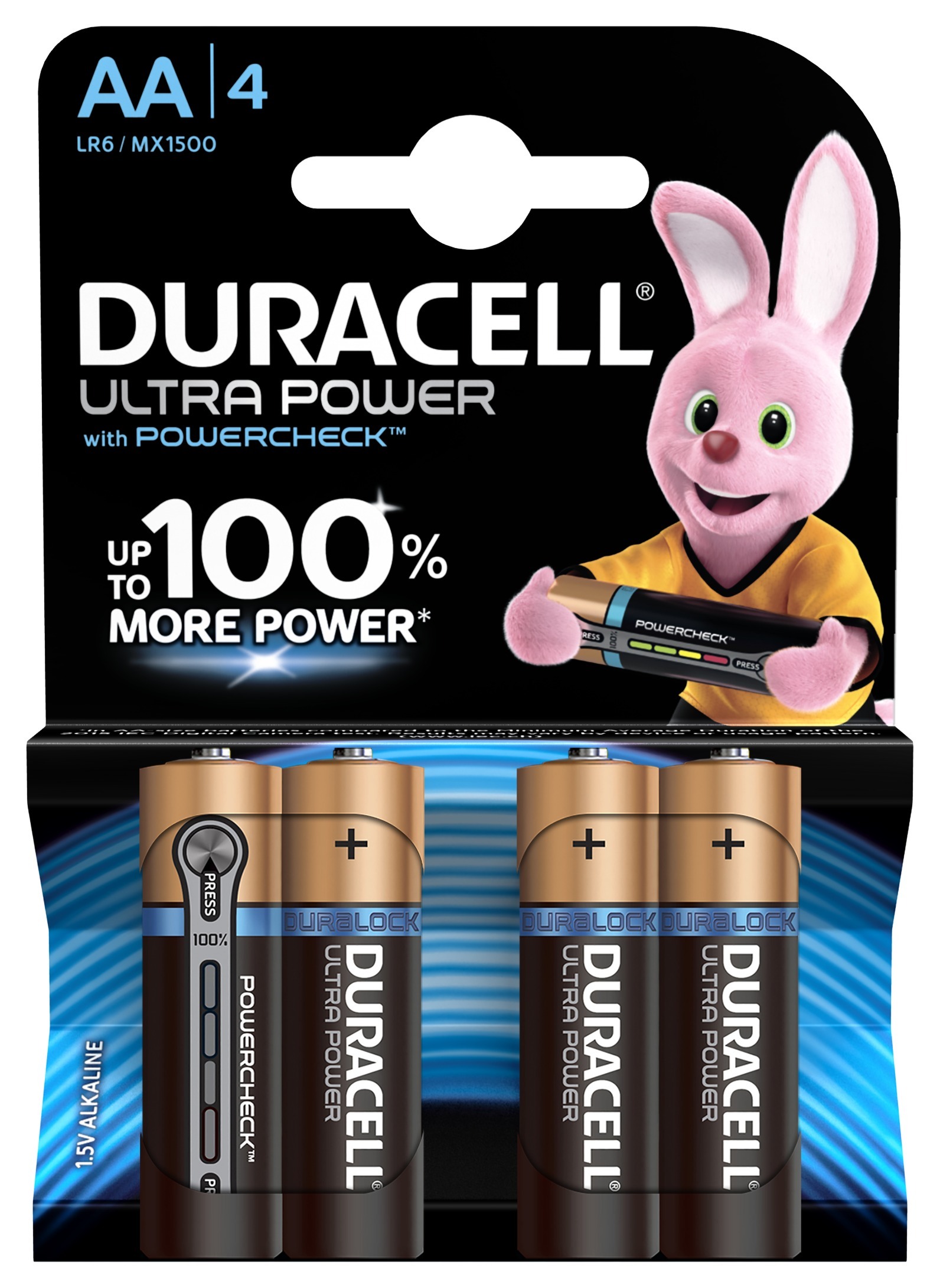 Duracell AA Ultra Power batterijen (4 stuks)