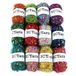 SCYarn Scrubbies Garen Bonbons Diverse Kleuren 100% Polyester 12 Strengen 648 Yards Craft Kit