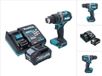 Makita HP 002 GM101 perceuse-visseuse à percussion sans fil 40 V 64 Nm sans balai + 1x batterie 4,0 Ah + chargeur