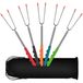 Brochettes de grill Brochettes télescopiques Set de 5