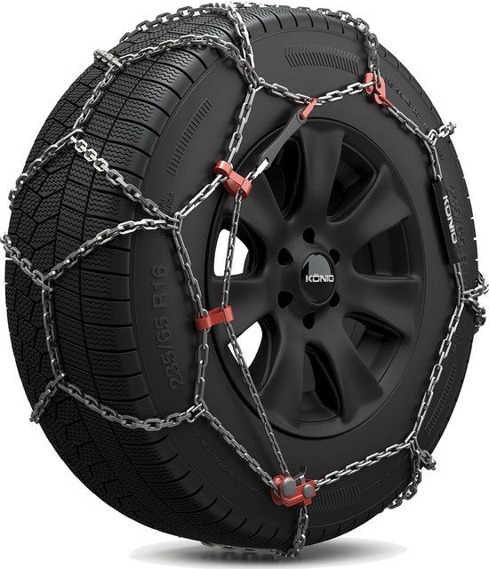 Konig König XB-16 Sneeuwkettingen - Bandenmaat: 255/70 R16, 275/45 R19, 275/40 R20, 235/55 R20, 285/50 R18, 245/70 R17, 255/65 R17, 265/75 R15, 245/75 R16, 255/60 R17, 255/75 R15, 275/55 R17, 255/50 R19, 235/65 R18, 255/45 R20, 255/55 R18 - 8005438010579