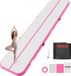 VEVOR Tapis de gymnastique gonflable 400x100x10 cm Rose