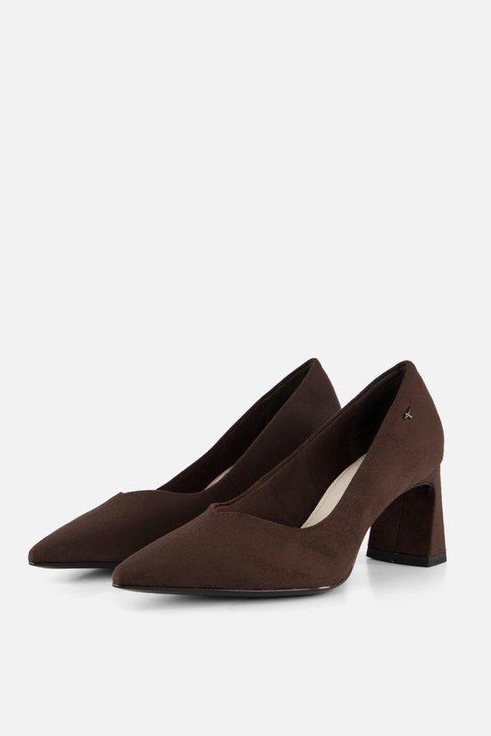 Tamaris Pumps mocca bruin Suède - Maat 37