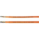 HELU PUR-Orange JB Câble isolé 3 G 1.5 mm² Orange 22259-500 500 m