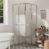 vidaXL Cabine de douche ESG 80x80x180 cm