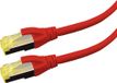 Logon Premium APR6A030R Câble réseau Rouge 3 m Cat6a S/FTP (S-STP) Rond