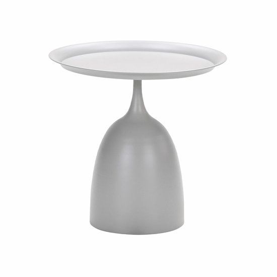 Garden Impressions Mioala bijzettafel - diameter 50xH48 cm - taupe