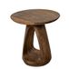 DRW Side Table Wood Natural 50 x 50 x 50 cm